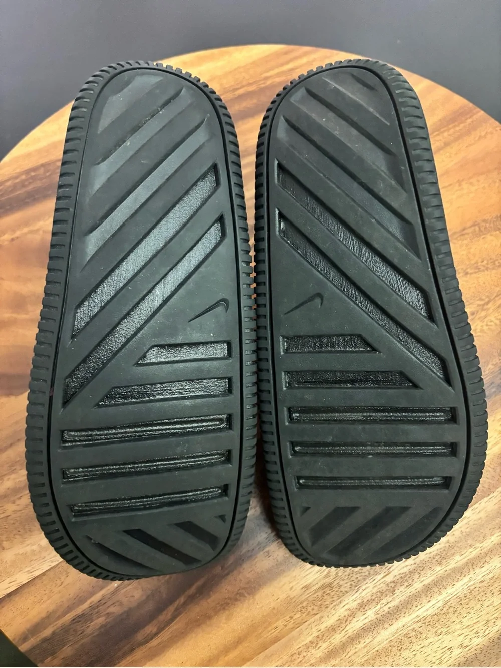 Nike Calm 2.0 Black Slides Youth 6
